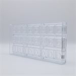 POLYCARBONATE MOLD STAND FOR GLOBE 27.5X13.5X2.4CM