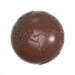 POLYCARBONATE MOLD GLOBE 27.5X13.5X3CM