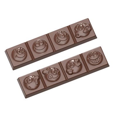 POL.MLD STRIP SMILEY 2 FIG 27.5X13.5X2.4CM