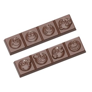 POL.MLD STRIP SMILEY 2 FIG 27.5X13.5X2.4CM