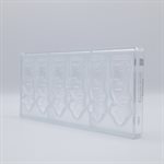 POLYCARBONATE MOLD SAINT NICHOLAS 27.5X13.5X2.4CM