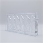 POLYCARBONATE MOLD BLACK PETE 27.5X13.5X2.4CM