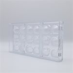 POLYCARBONATE MOLD CHICKEN 27.5X13.5X2.4CM