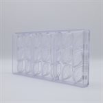 POLYCARBONATE MOLD LEAF STRUCTURE 27.5X13.5X2.4CM