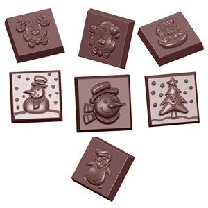 POL.MLD CHRISTMAS NAPOLITAIN 7 FIG 27.5X13.5X2.4CM