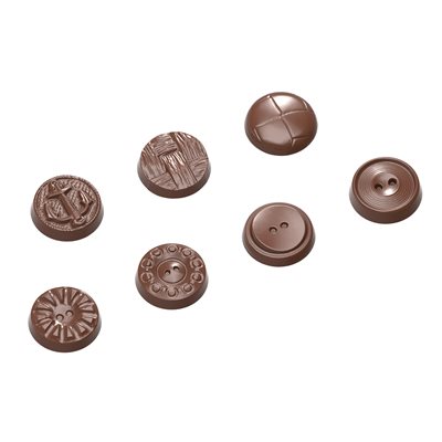 POL.MLD BUTTONS SELECTION 7 FIG 27.5X13.5X2.4CM