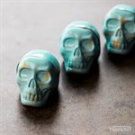 POLYCARBONATE MOLD SKULL 27.5X13.5X2.4CM
