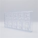POLYCARBONATE MOLD ROBOT 27.5X13.5X2.4CM