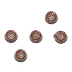 POL.MLD SMILEY PRALINE 5 FIG 27.5X13.5X2.4CM