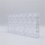 POL.MLD SMILEY PRALINE 5 FIG 27.5X13.5X2.4CM