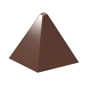 POLYCARBONATE MOLD PYRAMID 27.5X13.5X4CM