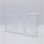 POLYCARBONATE MOLD LADIES SHOE 27.5X13.5X2.4CM