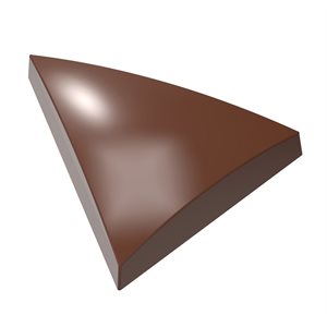 POL.MLD ROUNDED TRIANGLE 27.5X13.5X2.4CM