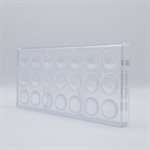 POL.MLD SPHERE BOW, LIP, MUSTACHE 27.5X13.5X2.4CM