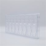 POLYCARBONATE MOLD MATROESJKA 27.5X13.5X2.4CM