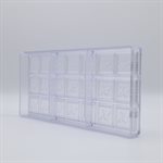 POLYCARBONATE MOLD CARAQUE CAMEL 27.5X13.5X2.4CM