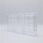 POL.MLD TABLET SQUARED CHOCOLATE 27.5X13.5X2.4CM