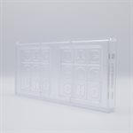 POL.MLD TABLET SQUARED CHOCOLATE 27.5X13.5X2.4CM