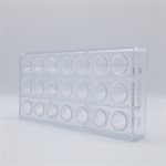 POLYCARBONATE MOLD CUBERDON 27.5X13.5X3.5CM