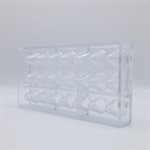 POLYCARBONATE MOLD CUBERDON 27.5X13.5X3.5CM