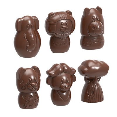 POL.MLD LARGE FIVE 6 FIG 27.5X13.5X2.4CM