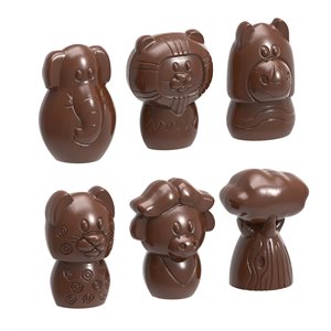 POL.MLD LARGE FIVE 6 FIG 27.5X13.5X2.4CM