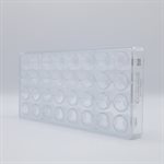 POLYCARBONATE MOLD CYLINDER 27.5X13.5X3CM