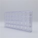 POLYCARBONATE MOLD CUBE 27.5X13.5X2.4CM