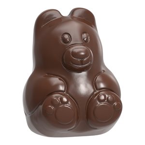 POLYCARBONATE MOLD ICE BEAR 27.5X13.5X2.4CM