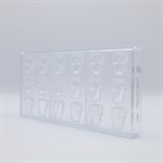 POLYCARBONATE MOLD ICE BEAR 27.5X13.5X2.4CM