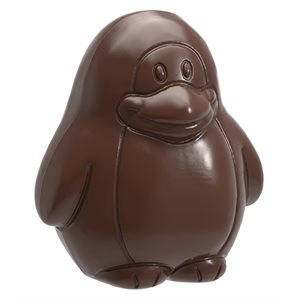 POLYCARBONATE MOLD PENGUIN 27.5X13.5X2.4CM