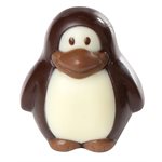 POLYCARBONATE MOLD PENGUIN 27.5X13.5X2.4CM