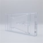 POLYCARBONATE MOLD LETTER A 200GR 27.5X13.5X2.4CM