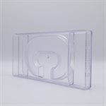 POLYCARBONATE MOLD LETTER C 200G 27.5X13.5X2.4CM