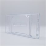 POLYCARBONATE MOLD LETTER D 200GR 27.5X13.5X2.4CM