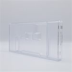 POLYCARBONATE MOLD LETTER F 200GR 27.5X13.5X2.4CM