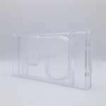POLYCARBONATE MOLD LETTER J 200GR 27.5X13.5X2.4CM