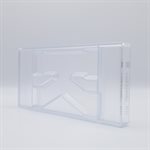 POLYCARBONATE MOLD LETTER K 200GR 27.5X13.5X2.4CM