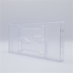 POLYCARBONATE MOLD LETTER N 135 GR 27.5X13.5X2.4CM