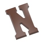 POLYCARBONATE MOLD LETTER N 200GR 27.5X13.5X2.4CM