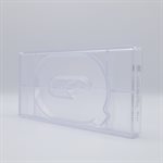 POLYCARBONATE MOLD LETTER Q 200GR 27.5X13.5X2.4CM