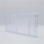 POLYCARBONATE MOLD LETTER T 200GR 27.5X13.5X2.4CM