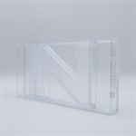 POLYCARBONATE MOLD LETTER Z 200GR 27.5X13.5X2.4CM