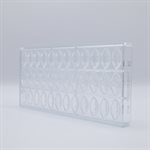 POLYCARBONATE MOLD LIPS 27.5X13.5X2.4CM