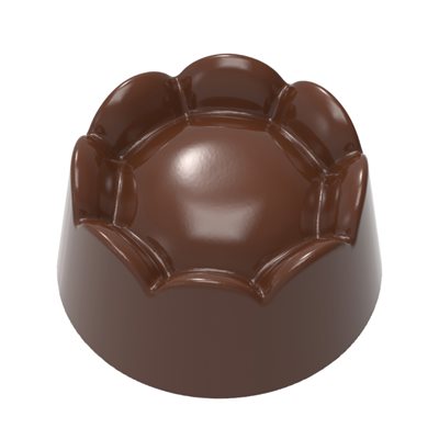 POLYCARBONATE MOLD CUP BOTTOM HM005 27.5X13.5X4CM