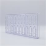 POLYCARBONATE MOLD MARIA GUIMAUVE 27.5X13.5X2.4CM
