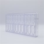 POLYCARBONATE MOLD MARIA GUIMAUVE 27.5X13.5X2.4CM