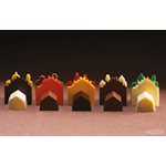 POLYCARBONATE MOLD SKYLINE 27.5X13.5X2.4CM