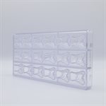 POLYCARBONATE MOLD MOOSE 27.5X13.5X2.4CM