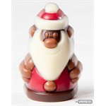 POLYCARBONATE MOLD SANTA CLAUS 27.5X13.5X2.4CM